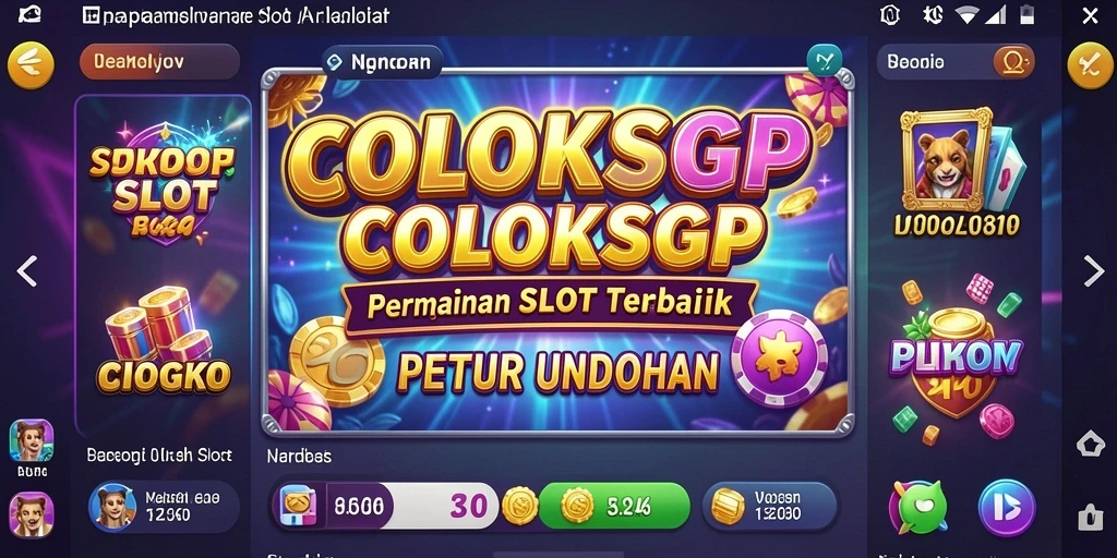 Screenshot gameplay COLOKSGP yang menarik dan penuh warna.