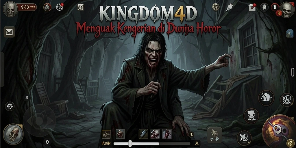 Gameplay menegangkan di dunia horor KINGDOM4D.