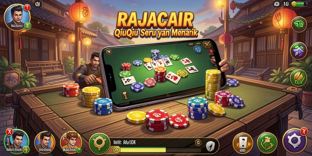 Tampilan gameplay seru RAJACAIR dengan interaksi pemain.