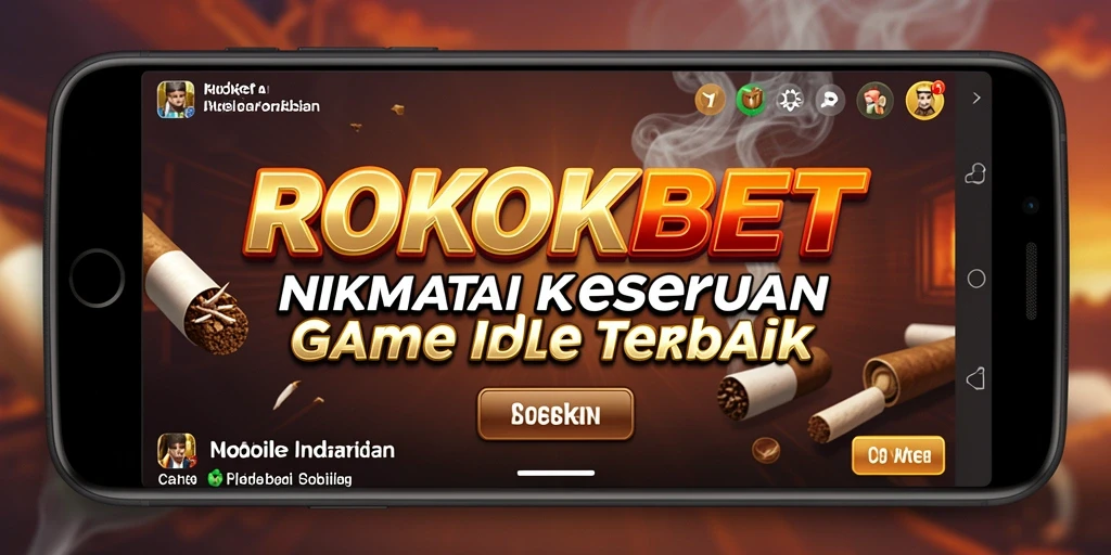 Tampilan gameplay ROKOKBET yang menarik dan interaktif.