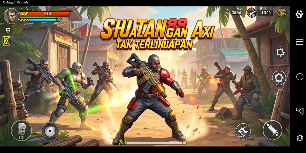 Screenshot SULTAN88 menampilkan aksi intens dalam pertempuran.